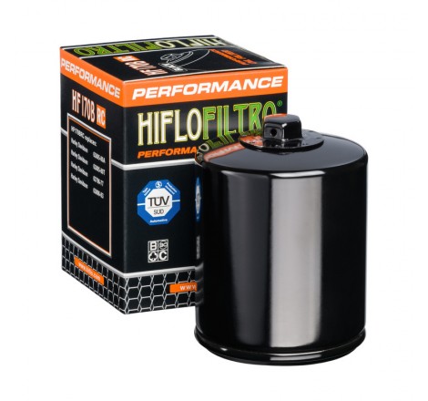 Filtro Olio RACING HD 883 NERO SENZA GRAFICHE HF170BRC Hiflo