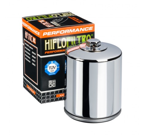 Filtro Olio RACING 883 CROMATO HF170CRC Hiflo