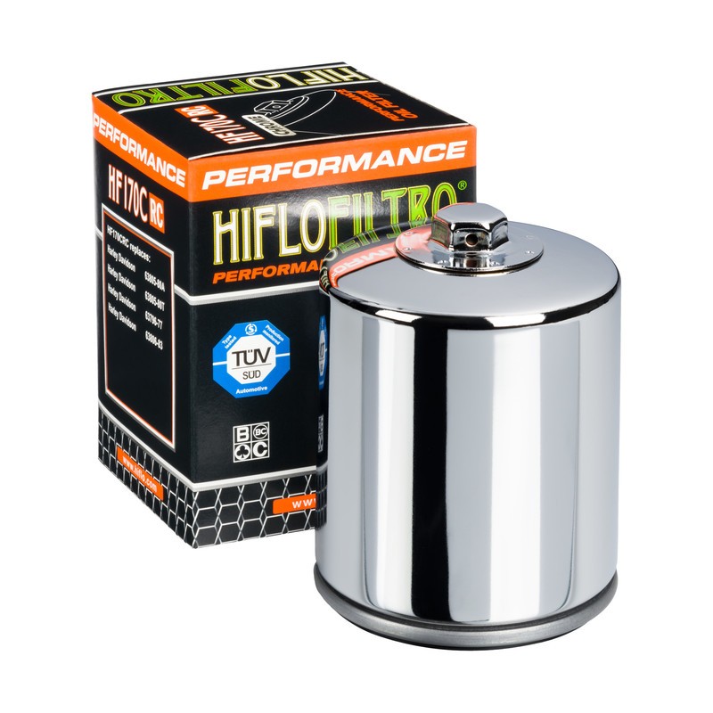 Filtro Olio RACING 883 CROMATO HF170CRC Hiflo