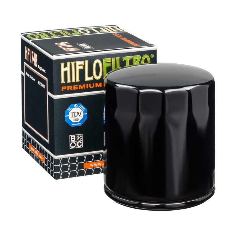 Filtro Olio H.D. V-ROAD NERO HF174B Hiflo