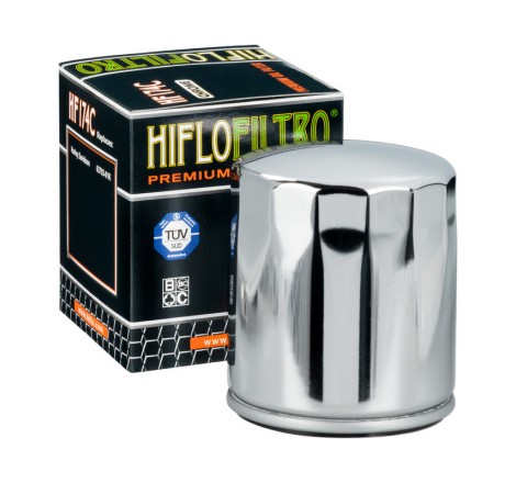 Filtro Olio H.D. V-ROAD CROMATO HF174C Hiflo