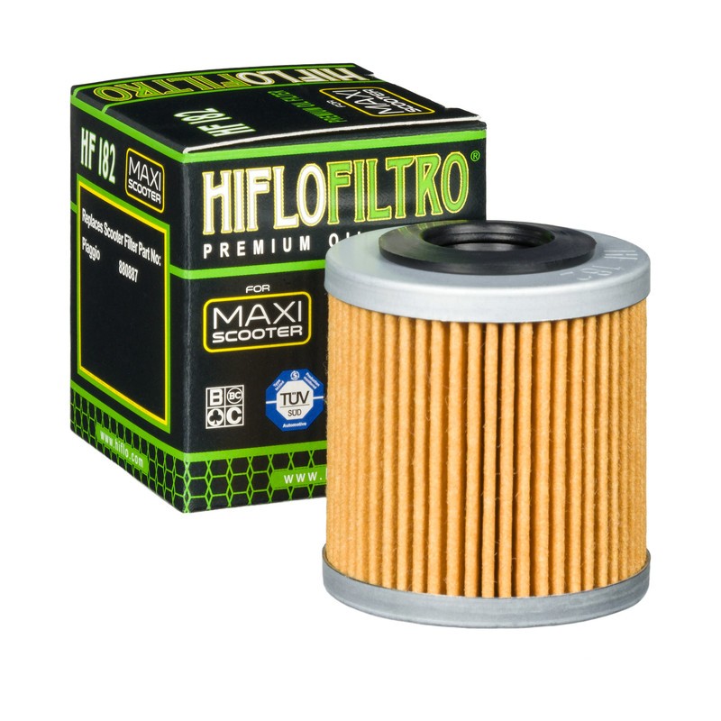 Filtro Olio BEVERLY 350 4T 4V +PREMIUM SCOOTER+ HF182 Hiflo