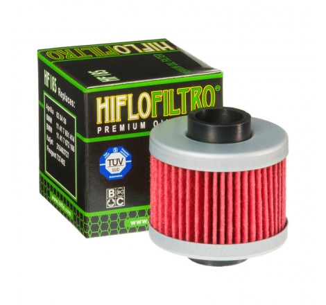 Filtro Olio LEONARDO 125,SCARA BEO 200 +PREMIUM SCOOTER+ HF185 Hiflo