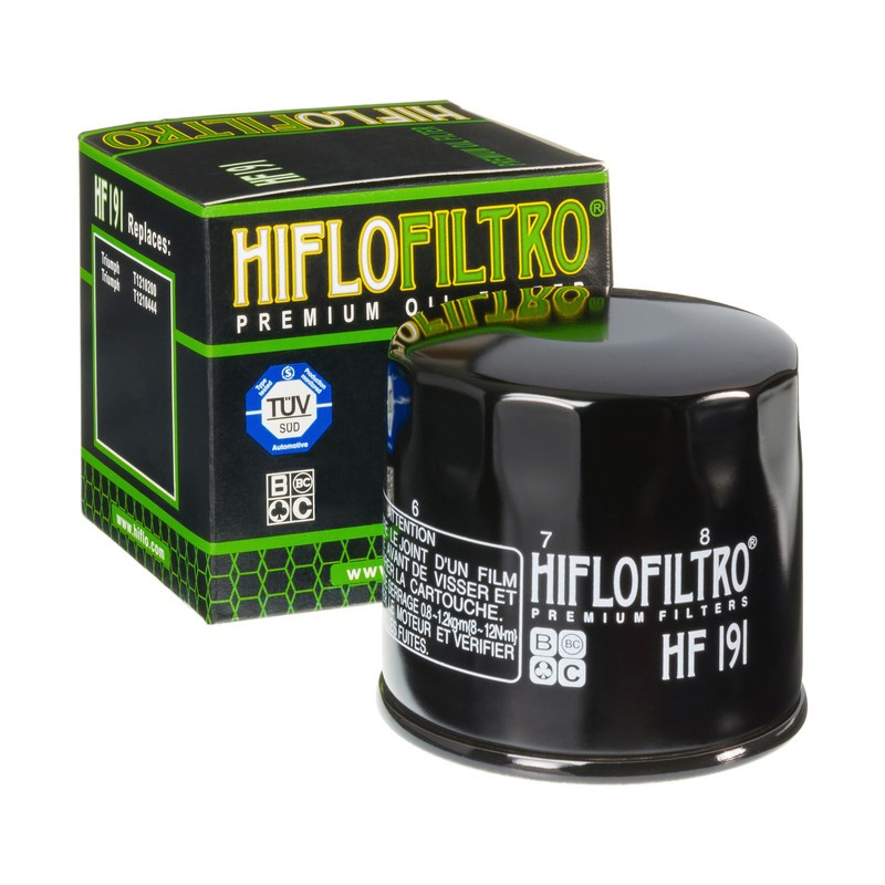 Filtro Olio TRIUMPH SPEEDTRIPL E 955i 99-02 (NERO) HF191 Hiflo