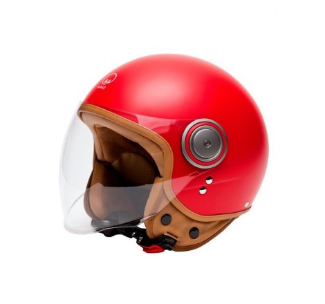 Jet ELEMENTS Rouge Mat S Casco