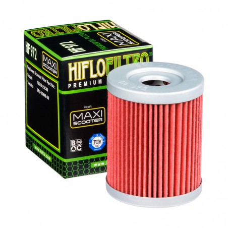 Filtro Olio X-MAX 400 /BURGMAN 400 I SERIE  +PREMIUM SCOOTER+ HF972 Hiflo