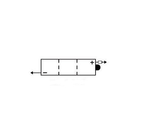 Batteria 6N4-2A-4 con manutenzione senza acido