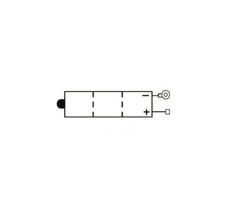 Batteria 6N4A-4D con manutenzione senza acido