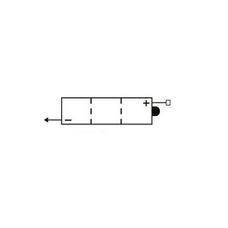 Batteria 6N4B-2A-3 con manutenzione senza acido