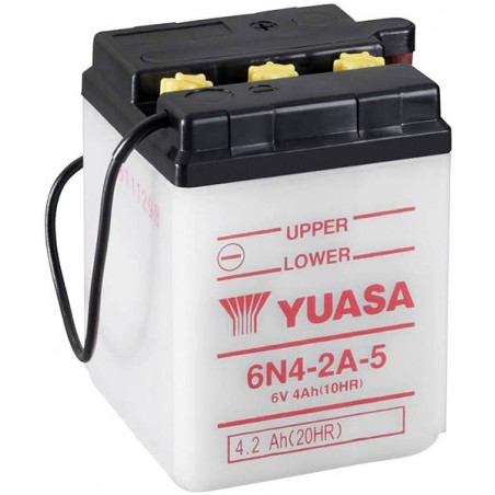 Batteria 6N4-2A-5 con manutenzione senza acido