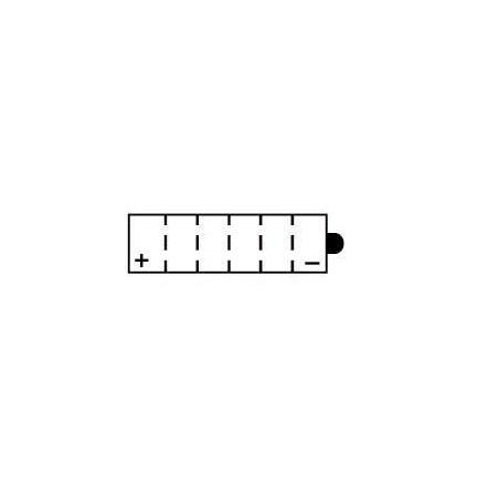 Batteria YB12A-B con manutenzione senza acido