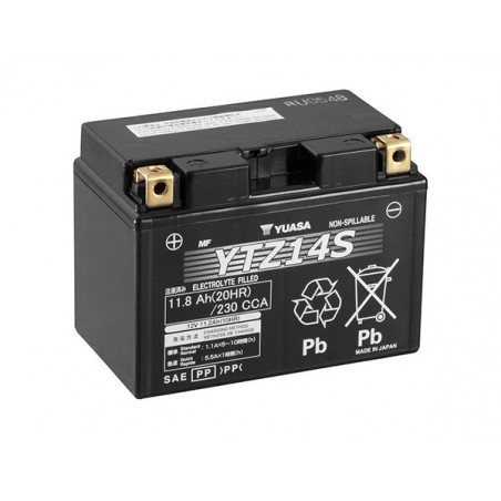 Batteria YTZ14-S AGM chiusa senza manutenzione