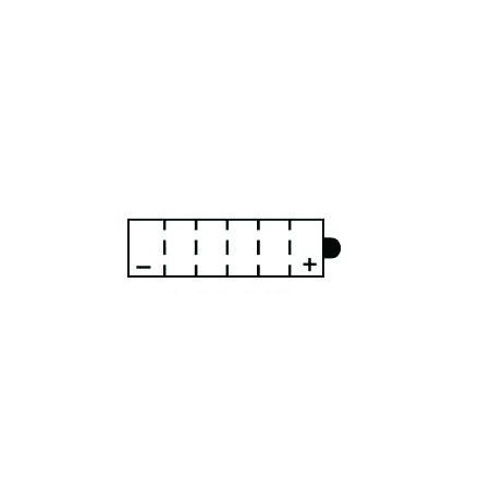 Batteria 52515 L 186mm  W 130mm  H 171mm