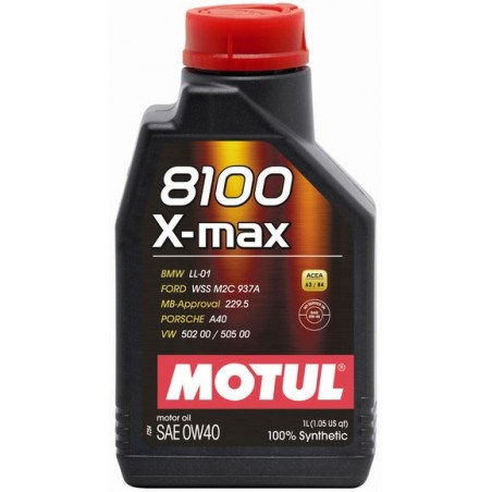 8100 X-max 0W40 1L Olio Motore - Auto Motul