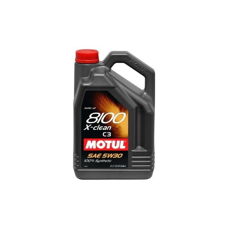 8100 X-clean+ 5W30 5L Olio Motore - Auto Motul