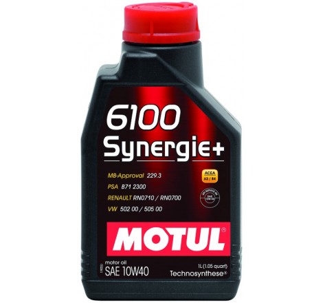 6100 Synergie+ 10W40 1L Olio Motore - Auto Motul