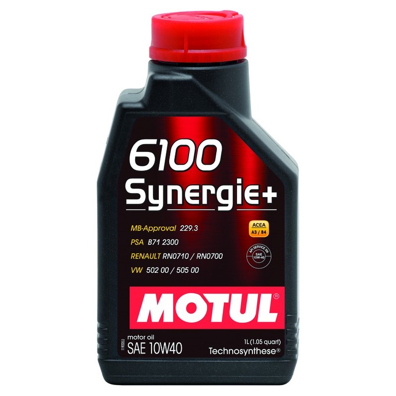 6100 Synergie+ 10W40 1L Olio Motore - Auto Motul