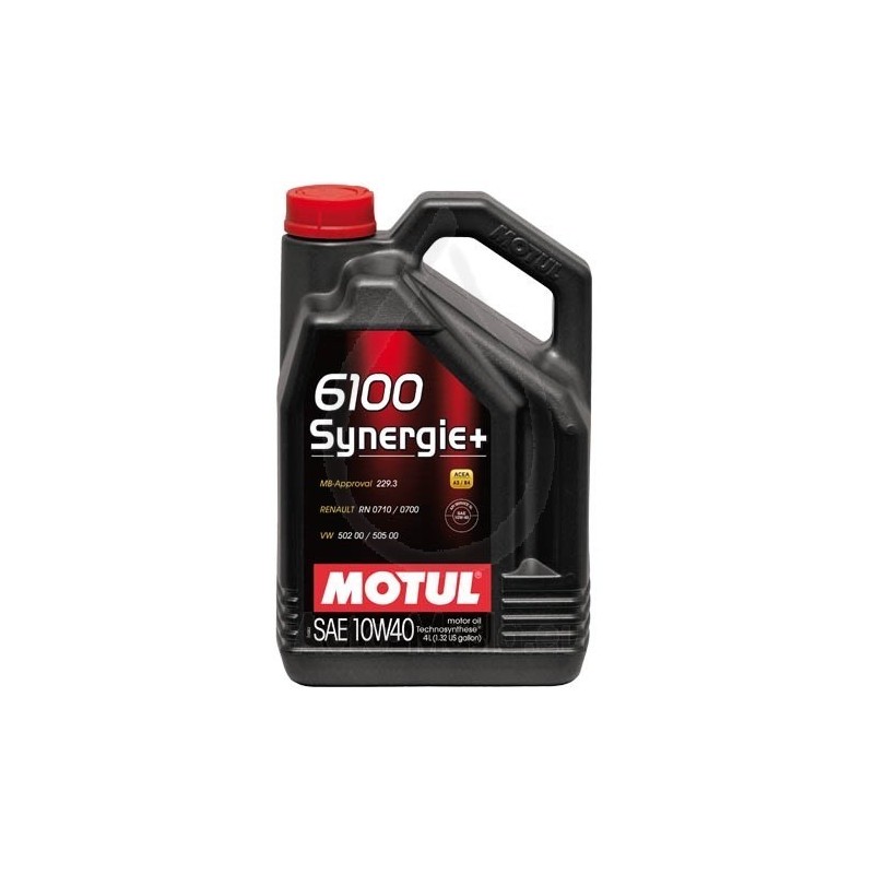 6100 Synergie+ 10W40 4L Olio Motore - Auto Motul