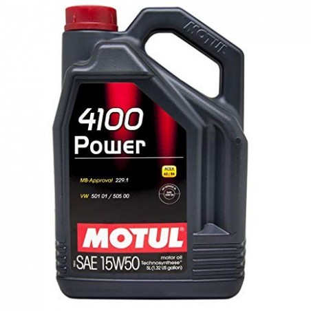 4100 Power 15W50 5L Olio Motore - Auto Motul