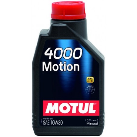 4000 Motion 10W30 1L Olio Motore - Auto Motul