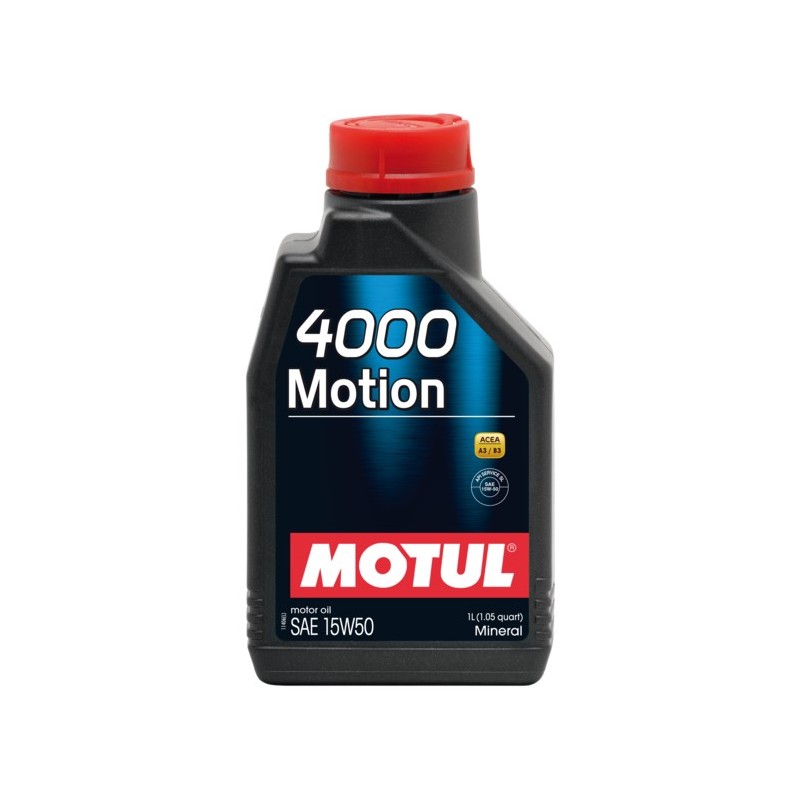 4000 Motion 15W50 1L Olio Motore - Auto Motul