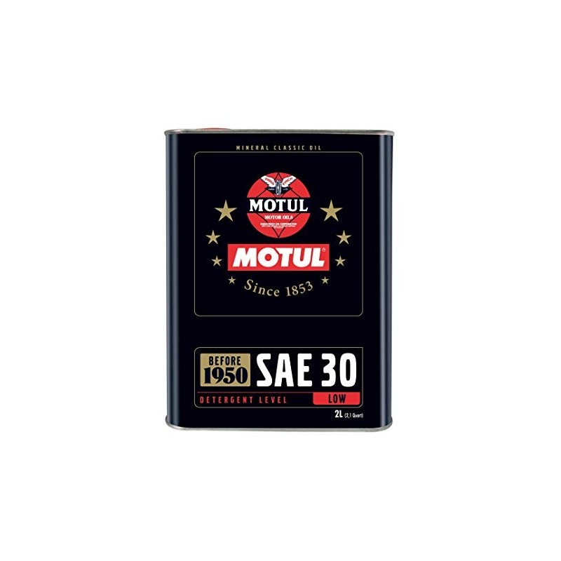 SAE 30 2L Olio Motore - Auto storiche Motul