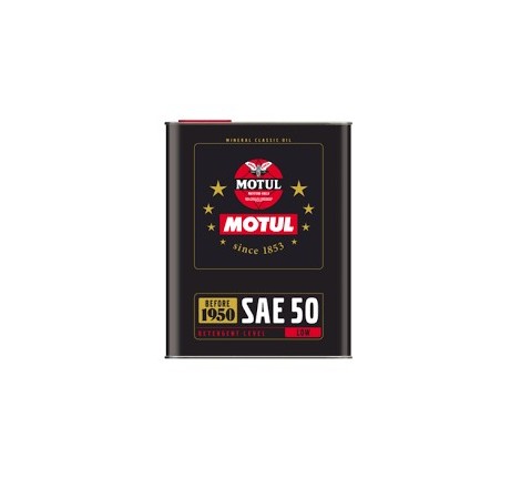 SAE 50 2L Olio Motore - Auto storiche Motul