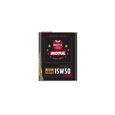 2100 15W50 2L Olio Motore - Auto storiche Motul