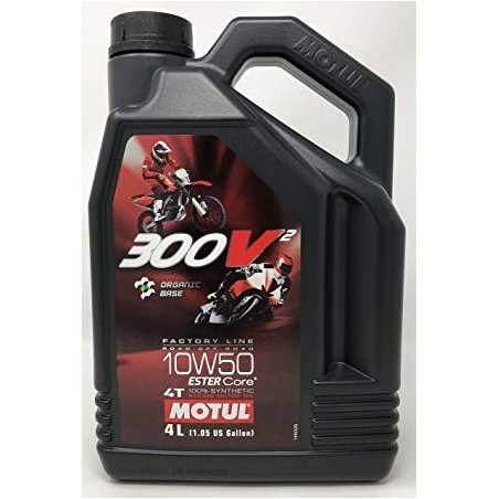 300V² FL RR OR 10W50 4L Olio Motore 4T - Moto Motul