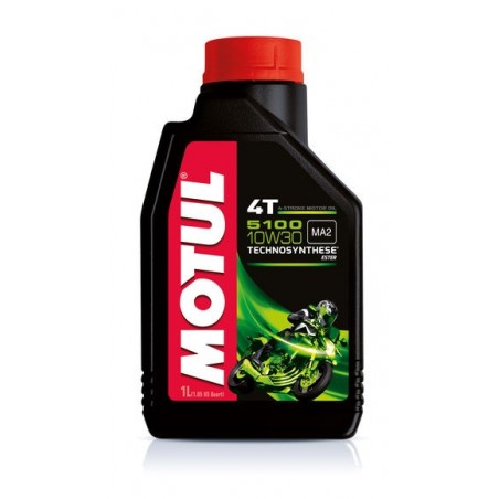 5100 10W30 1L Olio Motore 4T - Moto Motul