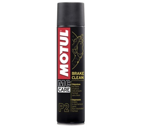 P2-Brake Clean 0.400L aerosol Pulizia parti meccaniche Motul