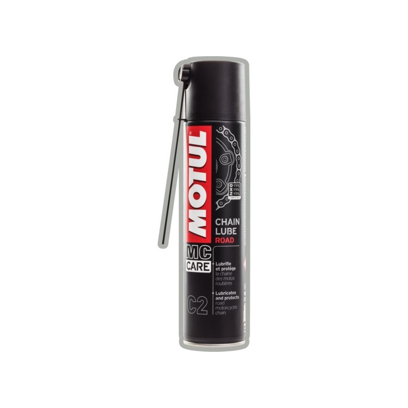 C2-Chain Lube Road 0.400L aerosol Pulizia catena Motul