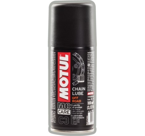 C3-Chain Lube Off Road  0.100 aerosol Pulizia catena Motul