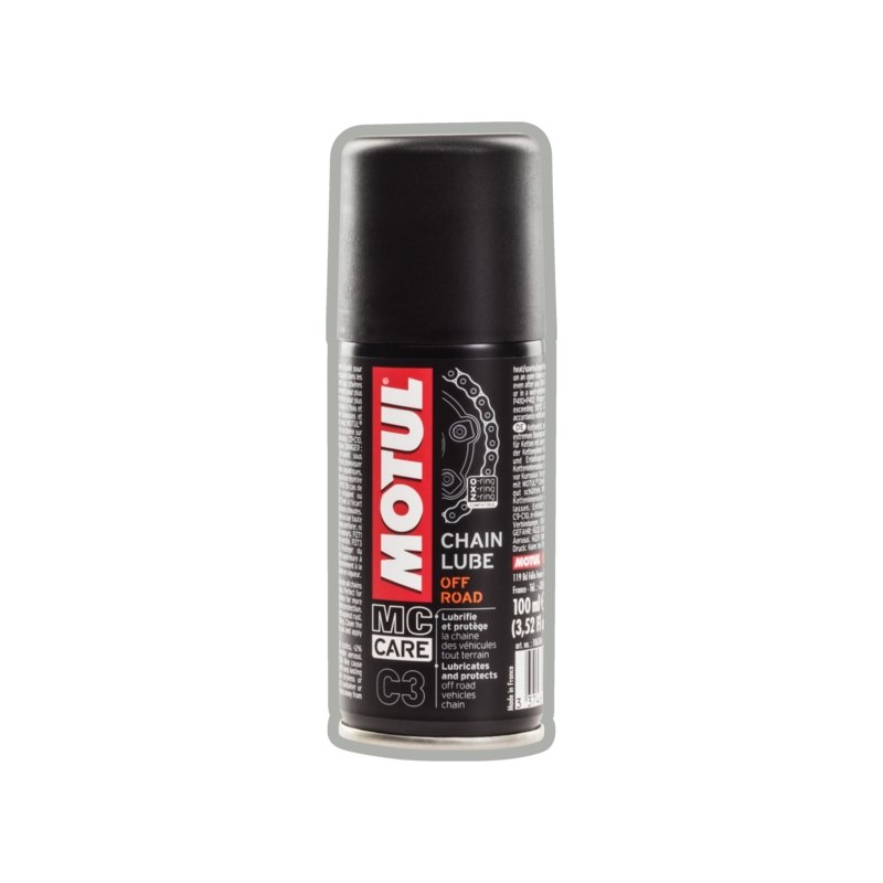 C3-Chain Lube Off Road  0.100 aerosol Pulizia catena Motul