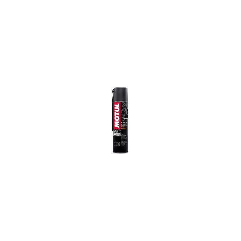 C3-Chain Lube Off Road  0.400L aerosol Pulizia catena Motul