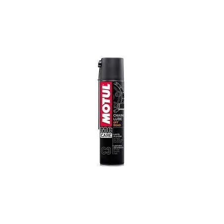 C3-Chain Lube Off Road  0.400L aerosol Pulizia catena Motul