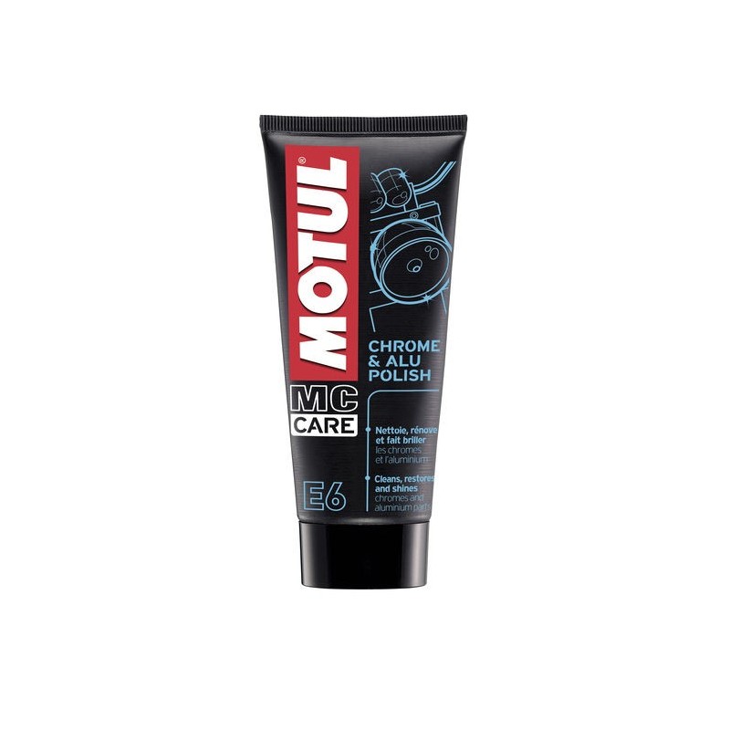 E6-Chrome & Alu polish  0.100L Pulizia esterna Motul