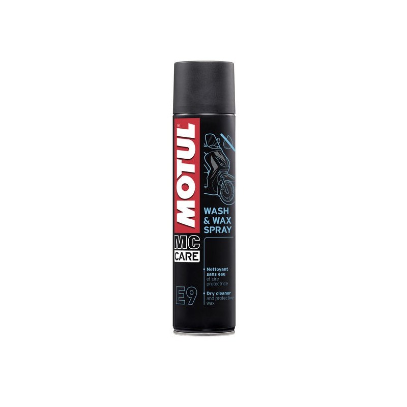 E9-Wash & Wax Spray 0.400L aerosol Pulizia esterna Motul