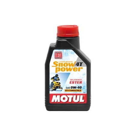 Snowpower 4T 0W40 1L Olio Motore - Tempo libero Motul