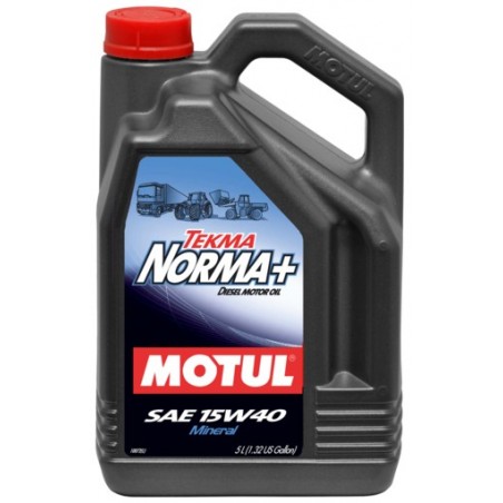 Tekma Norma+ 15W40 5L Olio Motore - Trazione pesante Motul