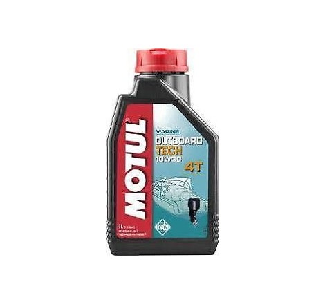 Outboard Tech 4T 10W30 1L Olio Motore 4T - Nautica Motul