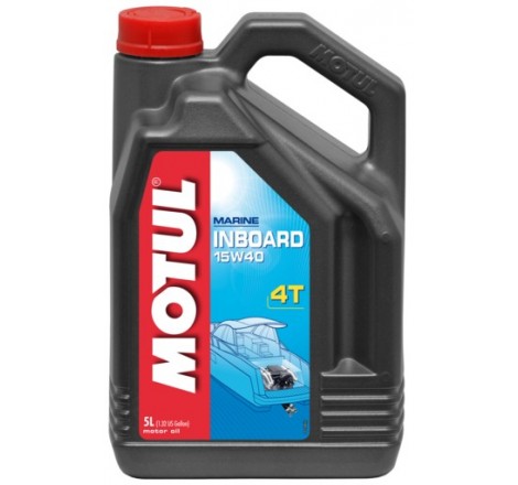 Inboard 4T 15W40 5L Olio Motore 4T - Nautica Motul