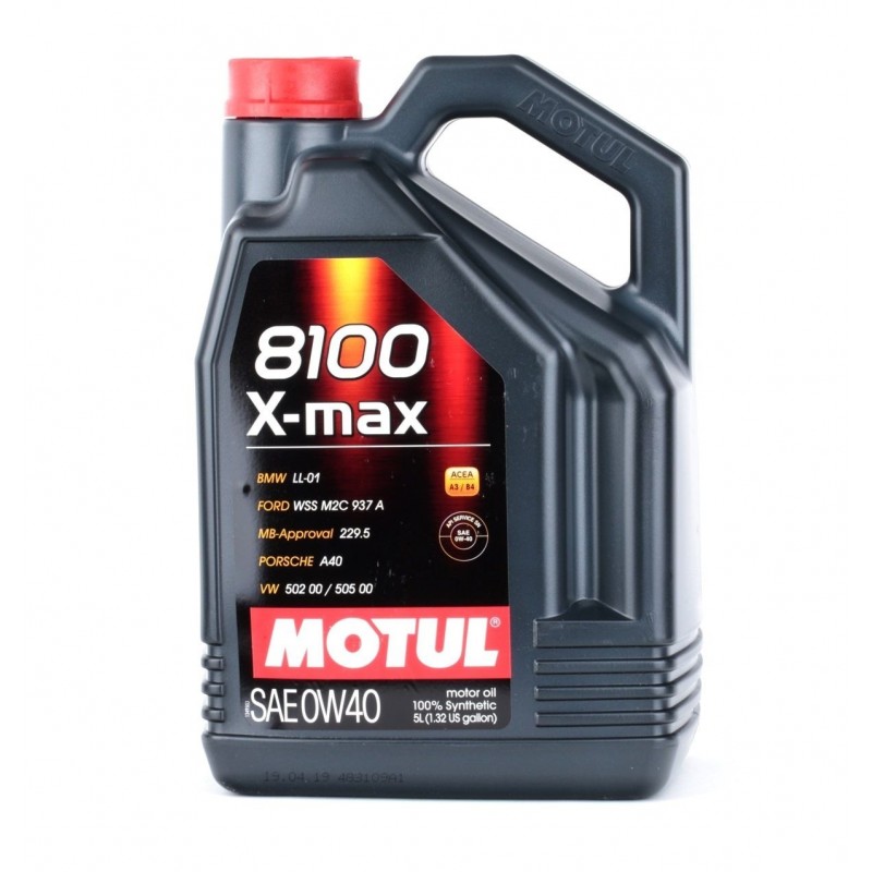 8100 X-max 0W40 5L Olio Motore - Auto Motul