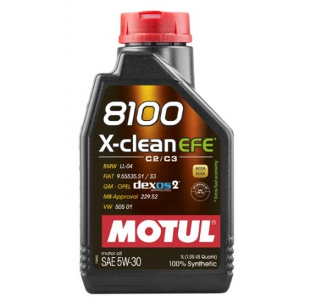 8100 X-clean EFE 5W-30 1L Olio Motore - Auto Motul