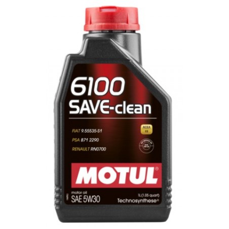 6100 Save-clean 5W-30 1L Olio Motore - Auto Motul