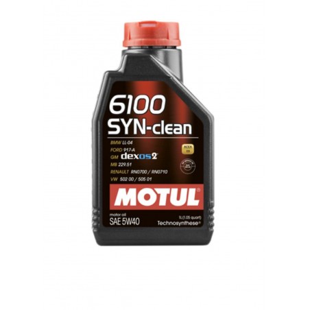 6100 Syn-clean 5W-40 1L Olio Motore - Auto Motul