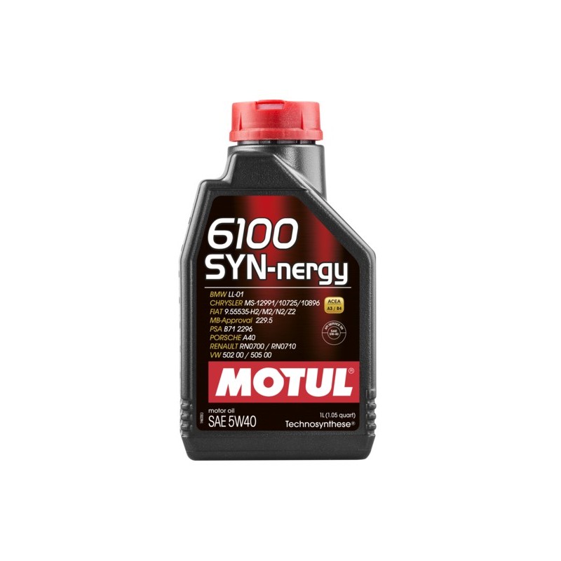 6100 Syn-nergy 5W-40 1L Olio Motore - Auto Motul