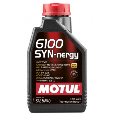 6100 Syn-nergy 5W-40 1L Olio Motore - Auto Motul