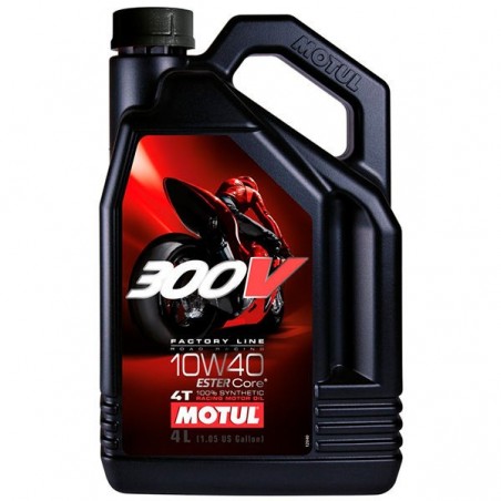 300V FL ROAD RACING 10W40 4L Olio Motore 4T - Moto Motul