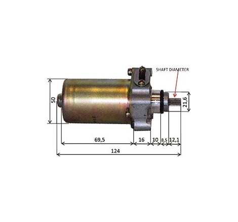 Motorino Avviamento APRILIA DERBI GILERA PIAGGIO